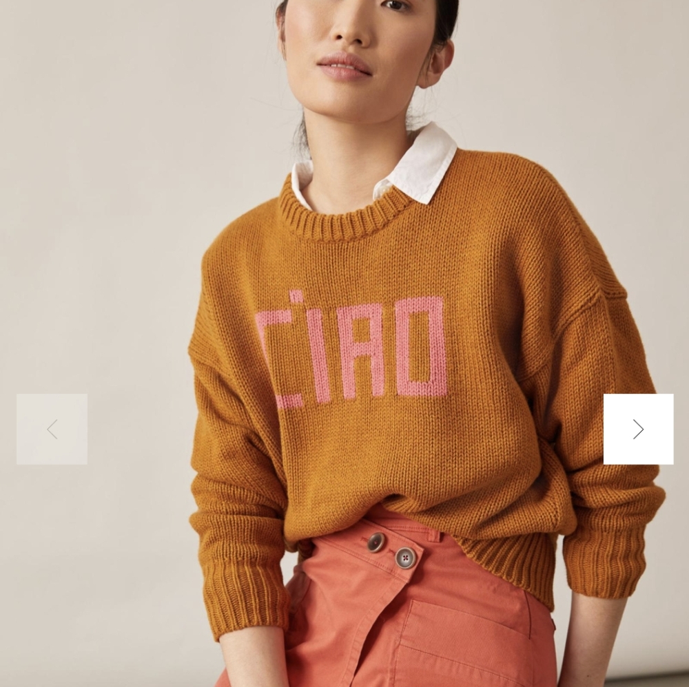 Clare V Ciao sweater